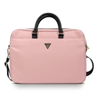 GUESS Torba za prijenosno računalo, 16", najlon, trokutasti logotip